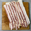 Load image into Gallery viewer, Forest pasture raised pork cured smoked bacon applewood