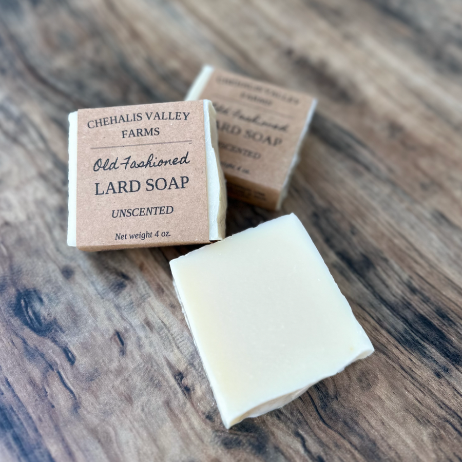 Old Fashioned Lard Soap - Unscented